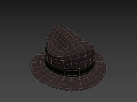 Gangster Hat 3Dモデル
