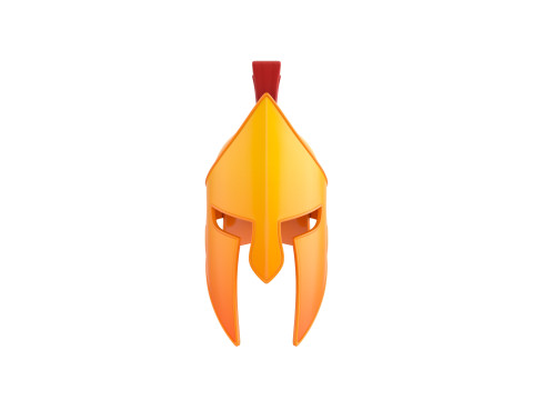 Greek Helmet Modello 3D