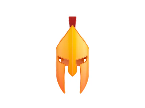 Greek Helmet 3D Model