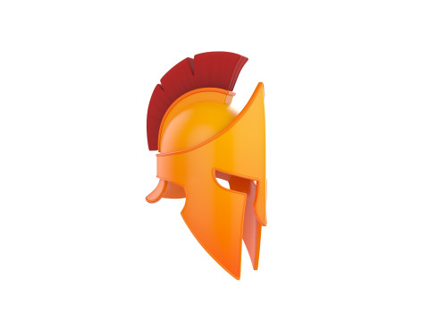 Greek Helmet Modello 3D