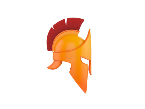 Greek Helmet Modello 3D
