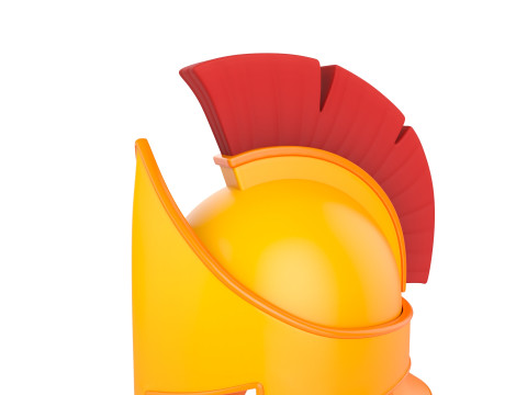 Greek Helmet Modello 3D