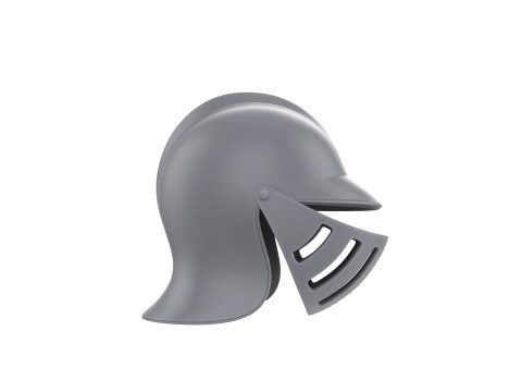Knight Helmet 3D 模型