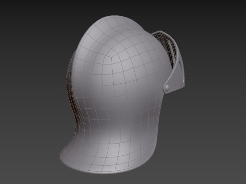 Knight Helmet 3D 模型