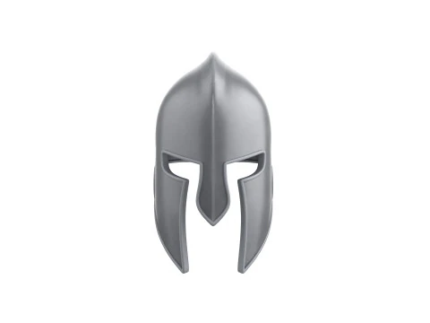 Середньовічний шолом 3D Модель