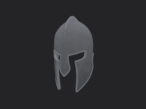 Medieval Helmet Model 3D