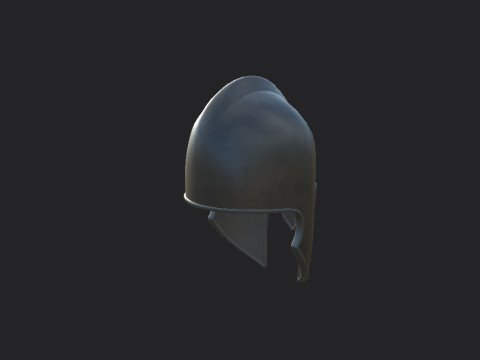 Medieval Helmet Model 3D