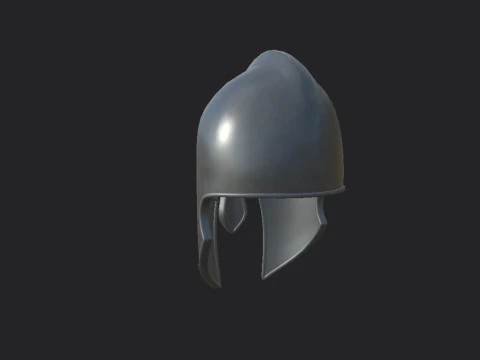 Середньовічний шолом 3D Модель