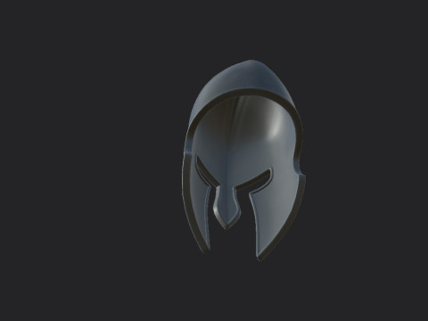 Medieval Helmet Model 3D