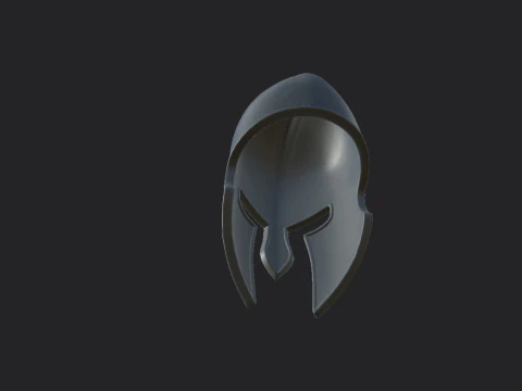 Середньовічний шолом 3D Модель