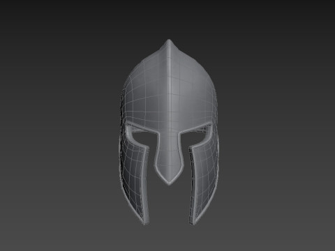 Medieval Helmet Model 3D