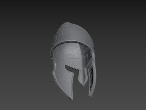 Medieval Helmet Model 3D