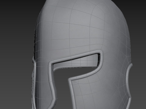Medieval Helmet Model 3D