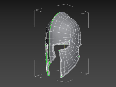 Medieval Helmet Model 3D