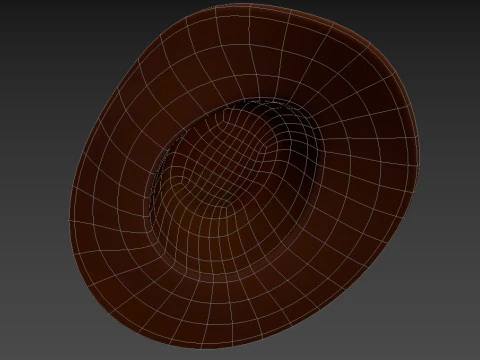बन्दूकधारी टोपी 3D मॉडल