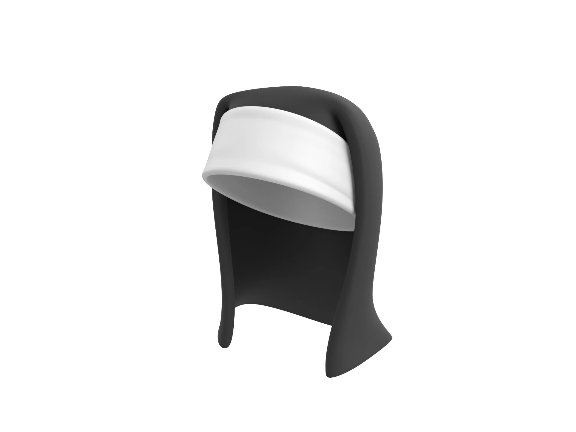 Nun Hat 3D Model .c4d .max .obj .3ds .fbx .stl .blend
