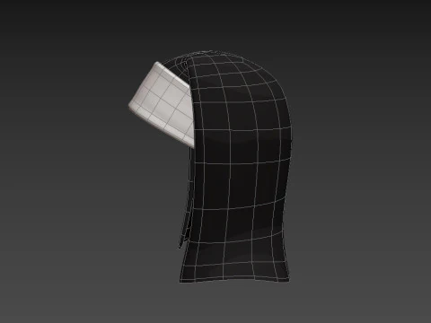 Nun Hat 3D Model
