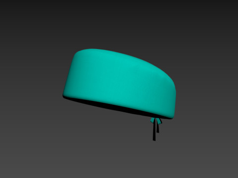 Scrub Cap Modello 3D
