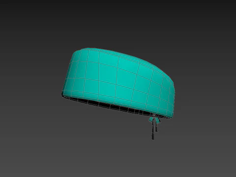 Шапочка для скрабу 3D Модель