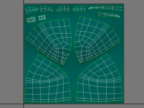 Scrub Cap Modello 3D
