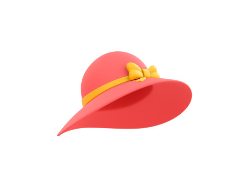Sun Hat 3D Model