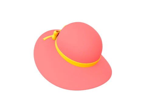 Sun Hat 3D Model