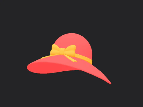 Sun Hat 3D Model