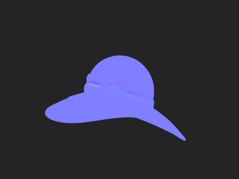 Sun Hat 3D Model