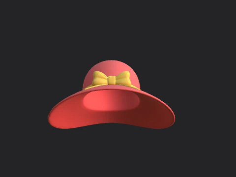 Sun Hat 3D Model