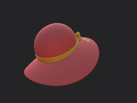 Sun Hat 3D Model
