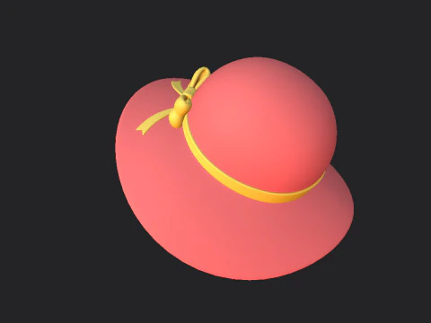Sun Hat 3D Model