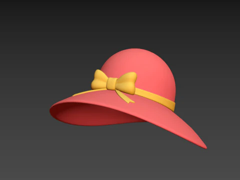 Sun Hat 3D Model
