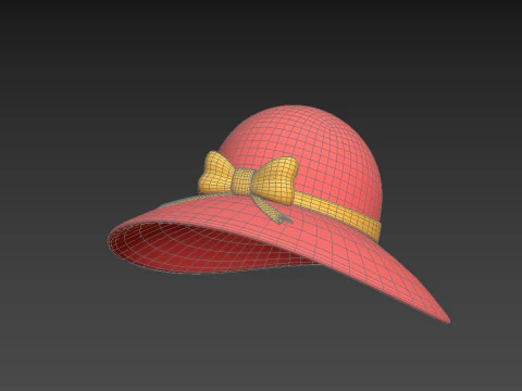 Sun Hat 3D Model