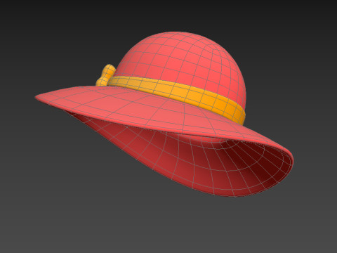 Sun Hat 3D Model