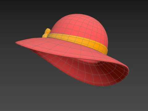 Sun Hat 3D Model