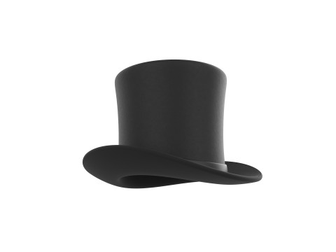 Top Hat 3D Model