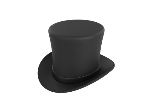 Top Hat 3D Model
