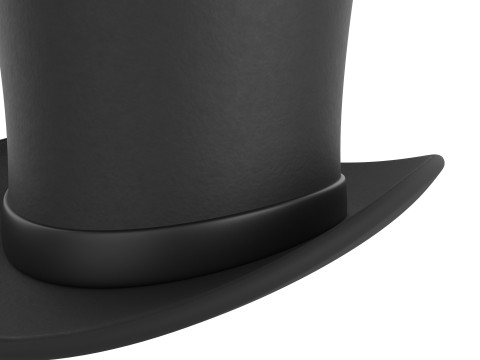 Top Hat 3D Model
