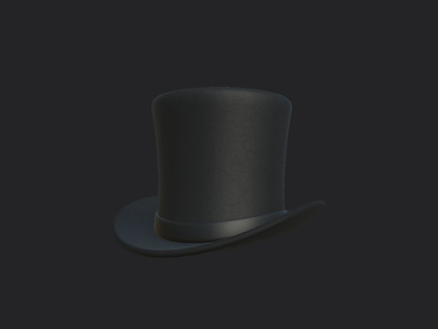 Top Hat 3D Model
