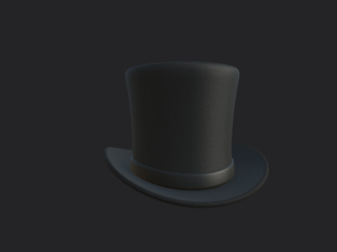 Top Hat 3D Model