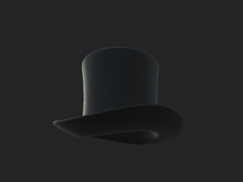 Top Hat 3D Model