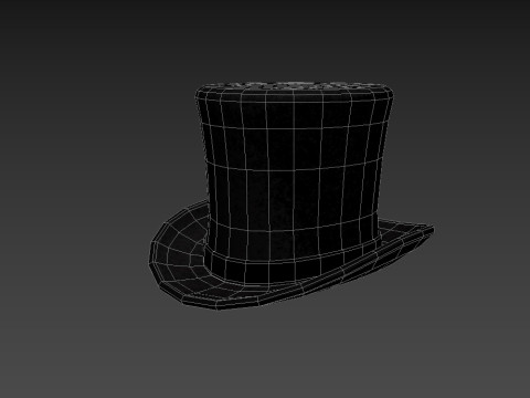 Top Hat 3D Model