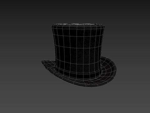 Top Hat 3D Model