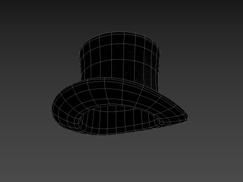 Top Hat 3D Model
