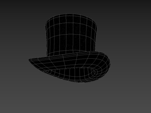 Top Hat 3D Model