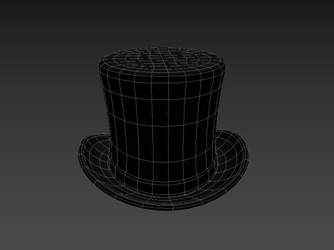 Top Hat 3D Model