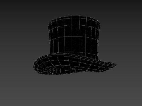 Top Hat 3D Model