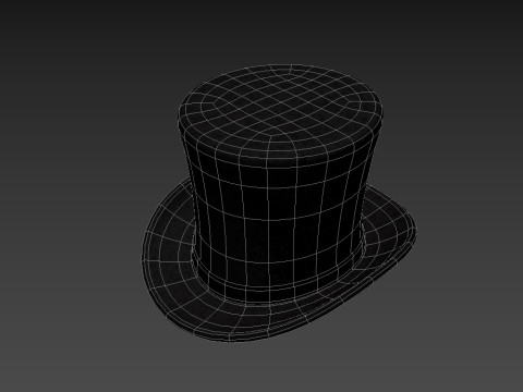 Top Hat 3D Model