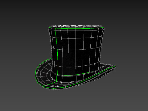 Top Hat 3D Model