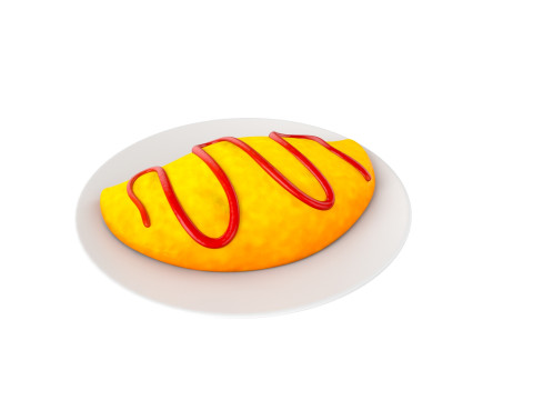 Omelet 3D 모델
